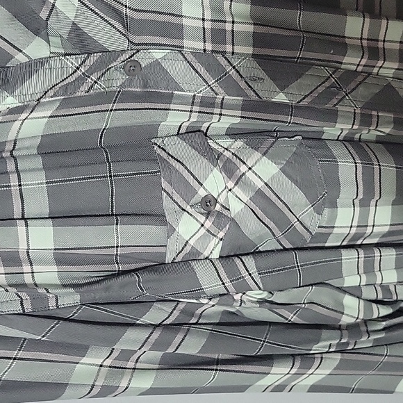 Plaid button up - Picture 3 of 6